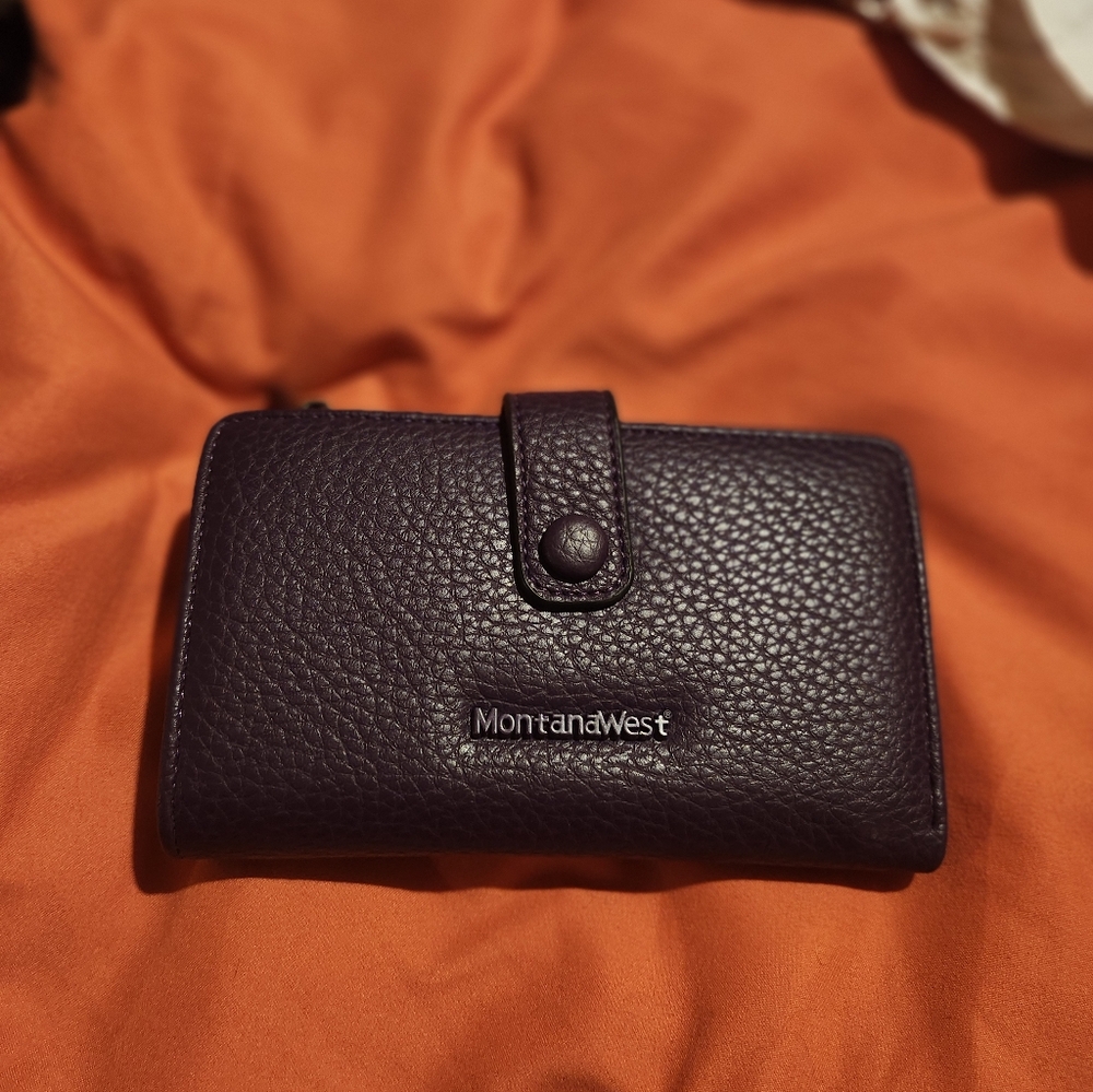 Montana West Dark Purple Wallet